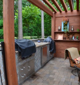 North Raleigh outdoor kitchen