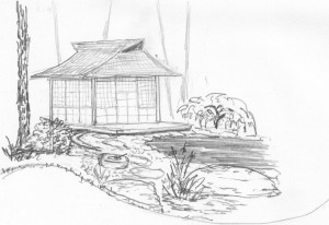 Teahouse idea for Raleigh landscape project