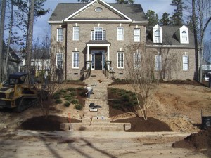 Raleigh brick steps